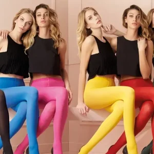 Цветные колготки: Яркий акцент в вашем образе